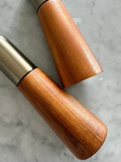Busa Designs Kitchen>Acacia Wood Salt and Pepper Grinders