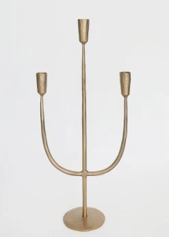 Afloral.com Home Decor|Tapered>Antique Gold Candelabra Candle Holder