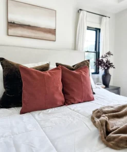 Busa Designs Pillows>Berry Sherpa Pillow Cover - Sweet Water Decor