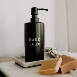 Sweet Water Decor Soap Dispensers>Black Stoneware Hand Soap - 15 oz