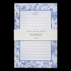 Sweet Water Decor Notepads>Blue Delft