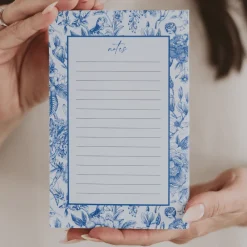 Sweet Water Decor Notepads>Blue Delft