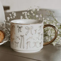 Sweet Water Decor Drinkware>Bows 14 oz Mug