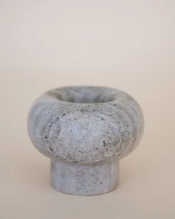 Shoppe At The Avenue Home Decor>Bubble Marble Candle Holder - Sweet Water Decor
