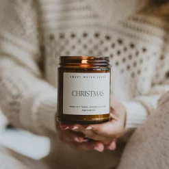 Sweet Water Decor Candles|9 Oz Amber Jars>Christmas - 9 oz