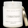 Sweet Water Decor Candles|9 Oz Clear Jars>Christmas - 9 oz