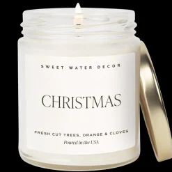 Sweet Water Decor Candles|9 Oz Clear Jars>Christmas - 9 oz
