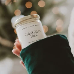 Sweet Water Decor Candles|9 Oz Clear Jars>Christmas Tree - 9 oz
