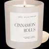 Sweet Water Decor Candles|15 Oz Matte Jars>Cinnamon Rolls - 15 oz