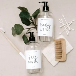 Sweet Water Decor Soap Dispensers>Clear Plastic Body Wash - 16 oz