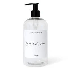 Sweet Water Decor Soap Dispensers>Clear Plastic Shampoo - 16 oz