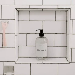 Sweet Water Decor Soap Dispensers>Clear Plastic Shampoo - 16 oz