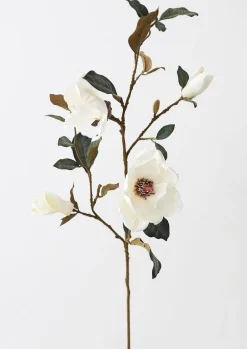 Afloral.com Florals & Greenery>Cream Magnolia Fake Flower Branch
