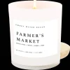 Sweet Water Decor Candles|11 Oz White Jars>Farmer's Market - 11 oz