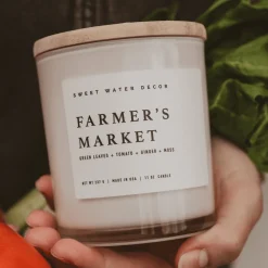 Sweet Water Decor Candles|11 Oz White Jars><noscript><img width=