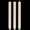 Sweet Water Decor Home Decor|Candles>Fluted Taper Candles - Set of 3
