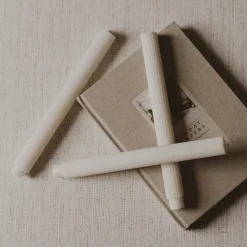 Sweet Water Decor Home Decor|Candles>Fluted Taper Candles - Set of 3