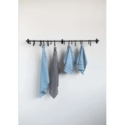 Shoppe At The Avenue Home Decor>Forged Metal Wall Rod with Hooks