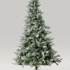 Afloral.com Florals & Greenery>Frosted Pine Christmas Tree with Pre-Lit LED White Lights