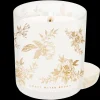 Sweet Water Decor Candles|Patterned Candles>Gold Floral - 12 oz