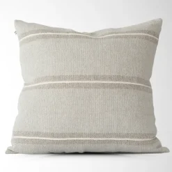 Shoppe At The Avenue Pillows|Home Decor>Harlow Striped Textured Pillow Cover