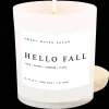 Sweet Water Decor Candles|11 Oz White Jars>Hello Fall - 11 oz