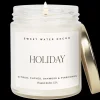 Sweet Water Decor Candles|9 Oz Clear Jars>Holiday - 9 oz