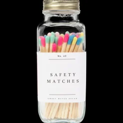 Sweet Water Decor Matches & Lighters|Candle Accessories>Multicolor Rainbow Tip - 3.75"