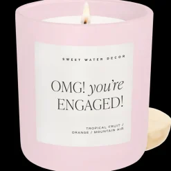 Sweet Water Decor Candles|15 Oz Matte Jars>Omg! You're Engaged! - 15 oz