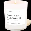 Sweet Water Decor Candles|11 Oz White Jars>Palo Santo Patchouli - 11 oz