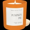 Sweet Water Decor Candles|15 Oz Matte Jars>Pumpkin Pie - 15 oz