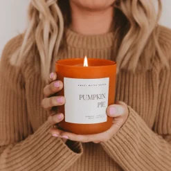 Sweet Water Decor Candles|15 Oz Matte Jars>Pumpkin Pie - 15 oz