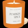 Sweet Water Decor Candles|15 Oz Matte Jars>Pumpkin Spice - 15 oz