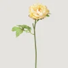 Afloral.com Florals & Greenery>Real Touch Peony in Pale Yellow
