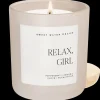 Sweet Water Decor Candles|15 Oz Matte Jars>Relax, Girl - 15 oz