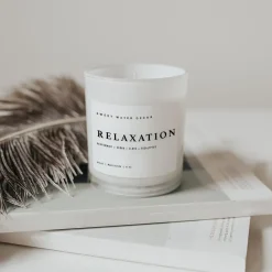 Sweet Water Decor Candles|11 Oz White Jars>Relaxation - 11 oz