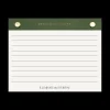 Sweet Water Decor Notepads>Small Gold Rivet - Green