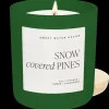Sweet Water Decor Candles|15 Oz Matte Jars>Snow covered Pines - 15 oz
