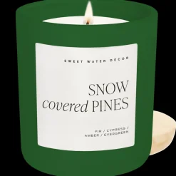 Sweet Water Decor Candles|15 Oz Matte Jars>Snow covered Pines - 15 oz