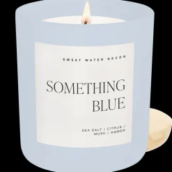 Sweet Water Decor Candles|15 Oz Matte Jars>Something Blue - 15 oz