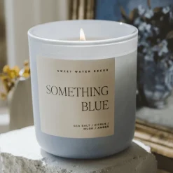 Sweet Water Decor Candles|15 Oz Matte Jars>Something Blue - 15 oz