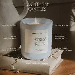 Sweet Water Decor Candles|15 Oz Matte Jars><noscript><img width=