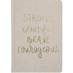 Sweet Water Decor Journals>Strong Beautiful Brave Courageous