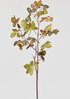 Afloral.com Florals & Greenery>Tall Burgundy Green Faux Chestnut Leaf Branch