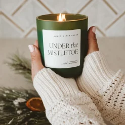 Sweet Water Decor Candles|15 Oz Matte Jars>Under the Mistletoe - 15 oz
