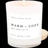 Sweet Water Decor Candles|11 Oz White Jars>Warm and Cozy - 11 oz